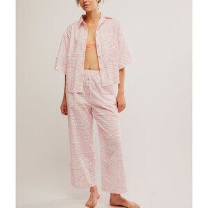 🆕 FREE PEOPLE Summer Sleeper Printed Set / Strawberry Shortcake
